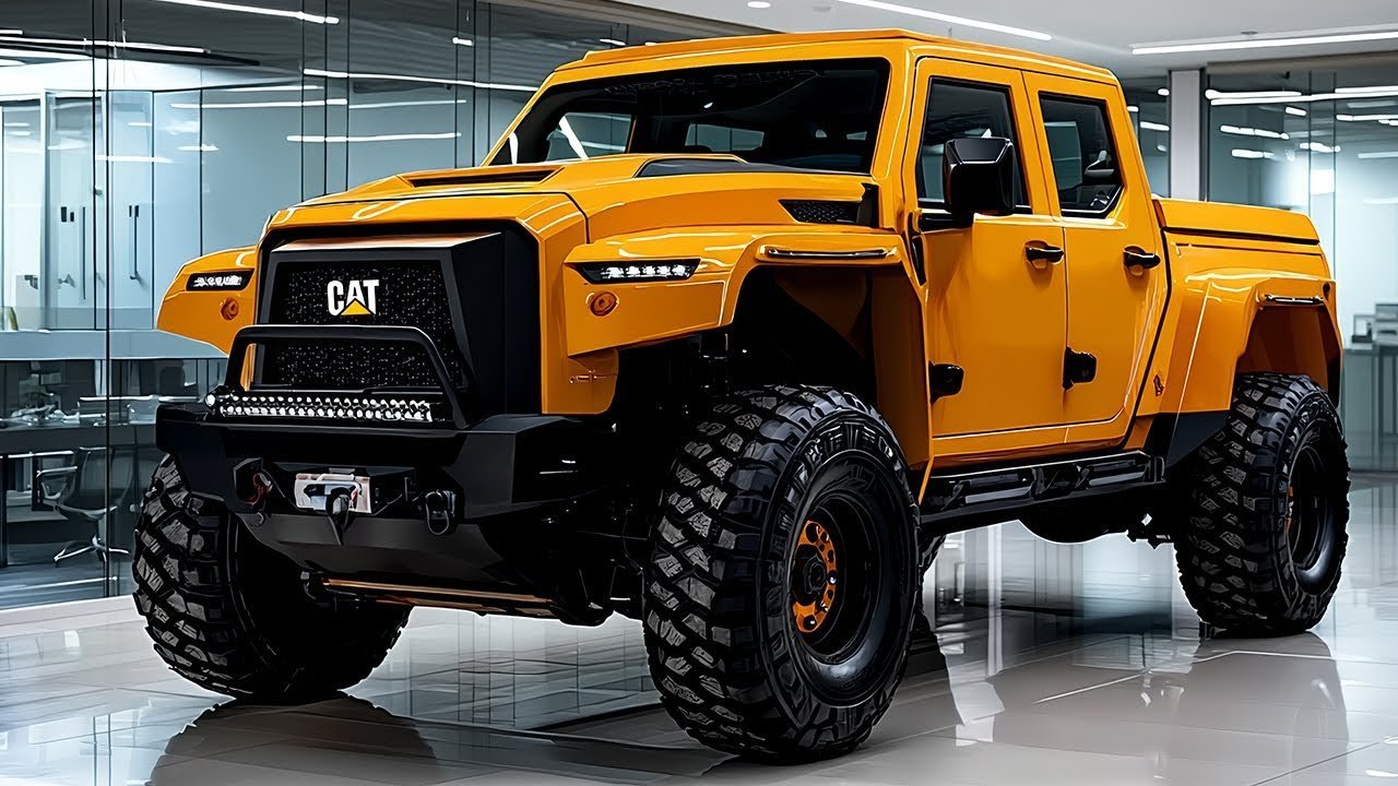 2026 Caterpillar Most Powerful Pickup Truck Finally Launched: First Look, High-Tech Features, Showroom Price, and Mileage