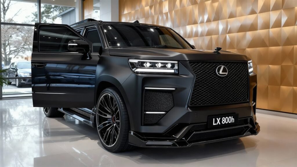 Lexus LX 800H 2026 Revealed: Ultra-Luxury Hybrid SUV with Powerful Performance & Advanced Technology